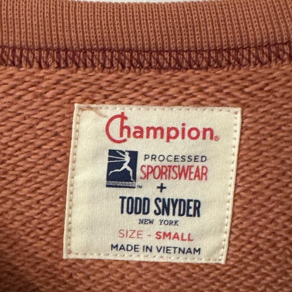 Todd Snyder x Champion Men Small Sweatshirt & Jogger Set  NWOT 100% cotton - Picture 13 of 15